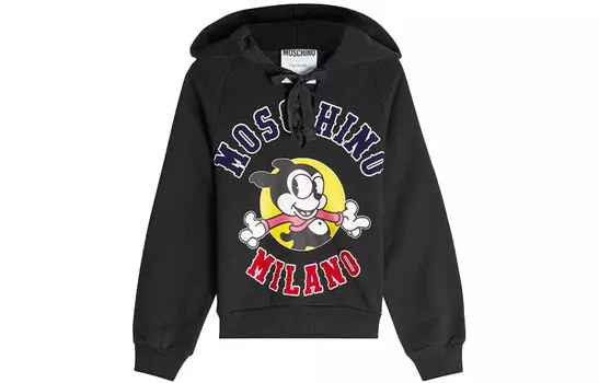 MOSCHINO Свитшот женские черная