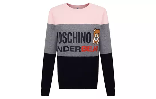 MOSCHINO Свитшот женские розовая серые черная