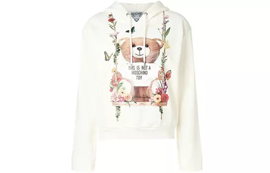 MOSCHINO Свитшот женский бежево-желтый