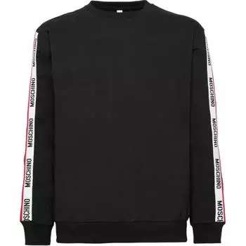 MOSCHINO Толстовка унисекс черная
