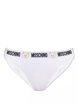Moschino трусики Teddy Bear, белый