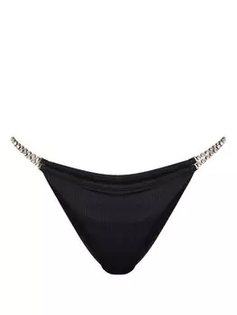 Moschino трусы с логотипом, черный