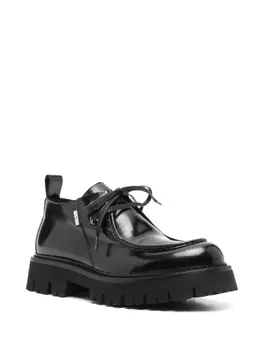 Moschino туфли дерби, черный