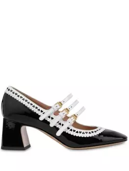 Moschino туфли Мэри Джейн, черный