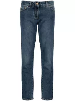 Moschino узкие джинсы, синий