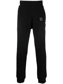 Moschino узкие спортивные брюки, черный
