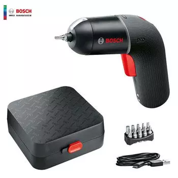 Мощная электрическая отвертка Bosch, многофункциональная аккумуляторная ручная дрель, пистолетная дрель, литиевая электрическая дрель
