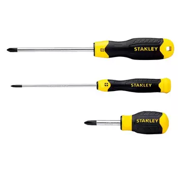 Мощная крестовая отвертка Stanley под размер PH1x125 мм, STMT67553-8-23