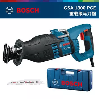 Мощная сабельная пила промышленного класса Bosch, сабельная пила, электрическая пила, деревообрабатывающий станок для резки металла с регулируемой скоростью, электроинструмент
