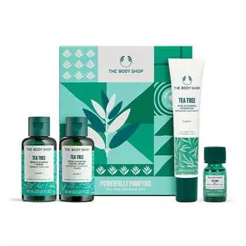 Мощно очищающий подарок для ухода за кожей с чайным деревом 1 шт The Body Shop