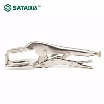 Мощные плоскогубцы для сварки SATA 9\\\"71401-Многофункциональный универсальный зажим промышленного класса с фиксированным зажимом для дожигателя
