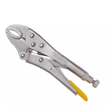 Мощные плоскогубцы Stanley с изогнутыми зубьями, промышленные плоскогубцы с фиксированным зажимом, инструмент, мощные плоскогубцы 84-368-23