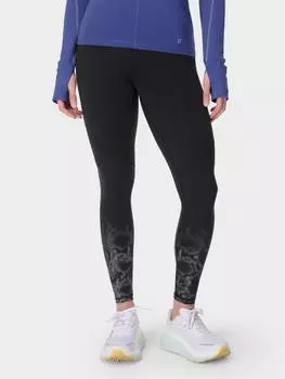 Мощные светоотражающие тренировочные леггинсы Sweaty Betty, цвет Black Snake Reflect