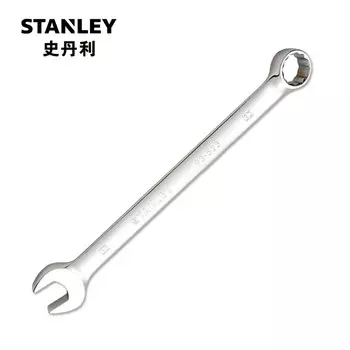 Мощный длинный полированный ключ двойного назначения Stanley, метрический, 27 мм93-518-1-22