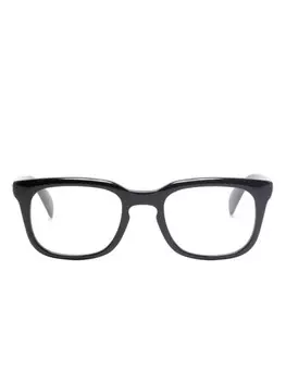 Moscot очки Shiddock в прямоугольной оправе, черный