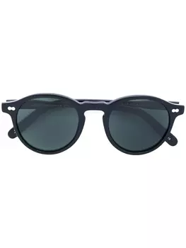 Moscot солнцезащитные очки в круглой оправе, черный