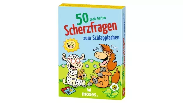 Moses 50 Классных карточек шутливых вопросов, которые рассмешат вас