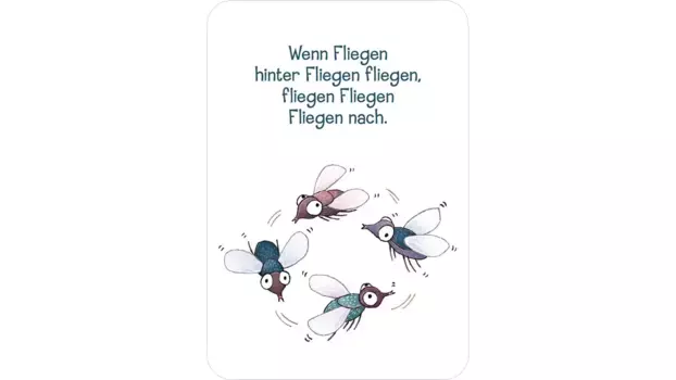 Moses Fischers Fritz Забавные скороговорки для детей,