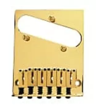 Мост Fender 6-Saddle American Series Telecaster в сборе (золотой) 0990807200