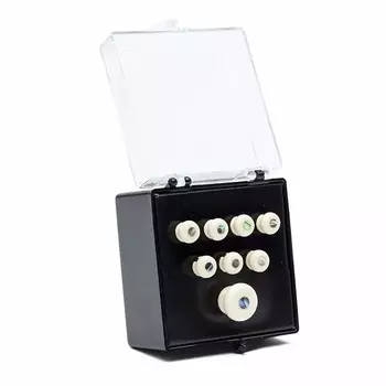 Мост Martin с жемчужной инкрустацией и торцевые штифты (белый) Pearl Inlaid Bridge &amp; Endpins