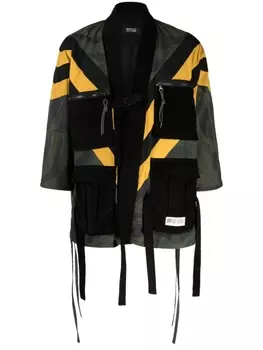 Mostly Heard Rarely Seen куртка со вставками и графичным принтом, разноцветный