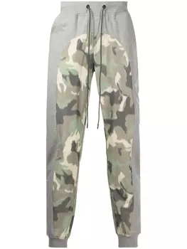 Mostly Heard Rarely Seen спортивные брюки со вставкой, серый