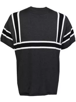 Mostly Heard Rarely Seen трикотажный топ в полоску, серый