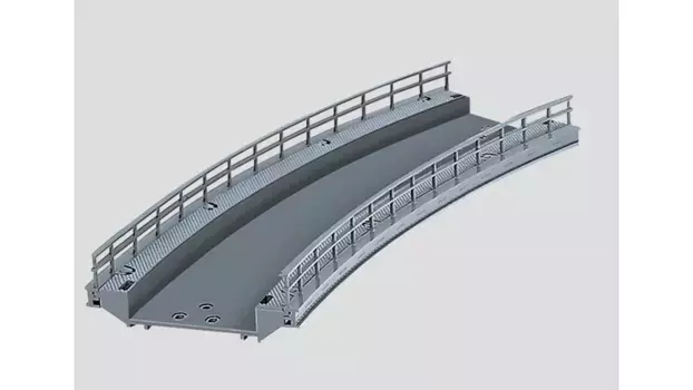 Мосты изогнутая секция рампы радиусом 1 для c-образного пути Mrklin
