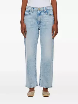 MOTHER джинсы The Ditcher Zip Ankle, синий