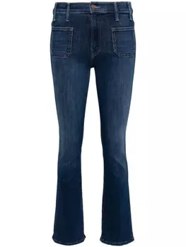 MOTHER джинсы The Patch Pocket Insider Flood, синий