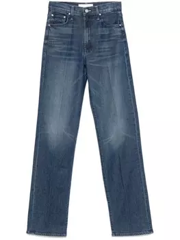 MOTHER джинсы The Rambler Zip Heel, синий