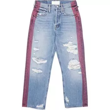 MOTHER Джинсы женские светло-голубые