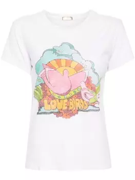 MOTHER футболка The Boxy Goodie Goodie, белый