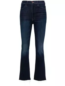 MOTHER прямые джинсы The Hustler Flood, синий