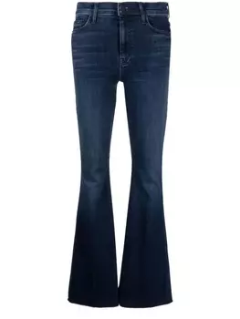 MOTHER расклешенные джинсы, синий