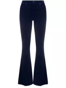 MOTHER расклешенные джинсы Weekender, синий