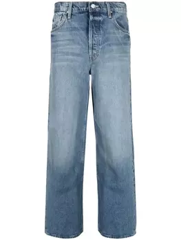 MOTHER широкие джинсы Spinner, синий