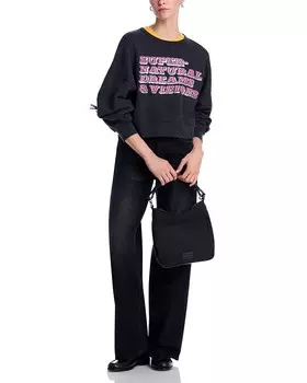 MOTHER Толстовка с рисунком The Winder, черный