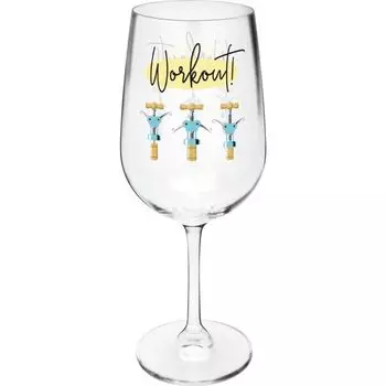 Мотив для бокала »Workout« Sheepworld в подарочной упаковке