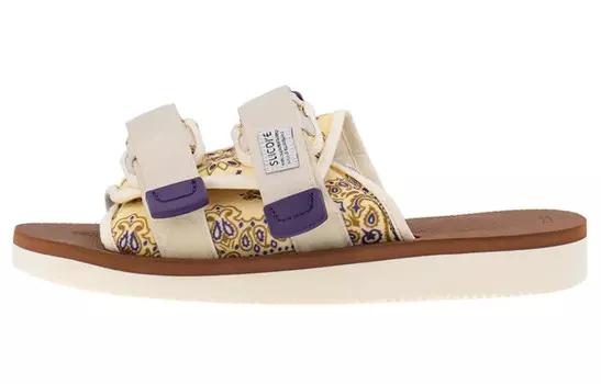 MOTO-CAB «Пейсли - Фиолетовый слоновая кость» Suicoke