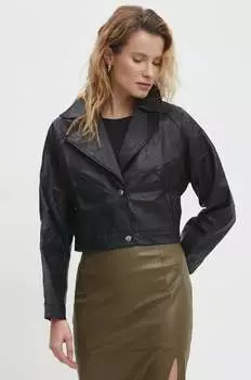 Мотоциклетная куртка Answear Lab, черный