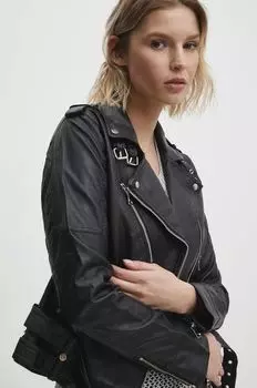 Мотоциклетная куртка Answear Lab, черный