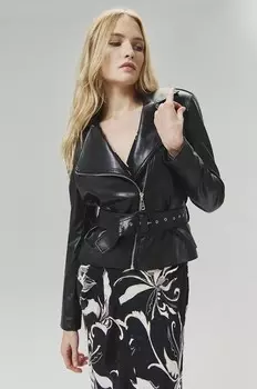 Мотоциклетная куртка Answear Lab, черный