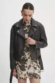 Мотоциклетная куртка Answear Lab, серый