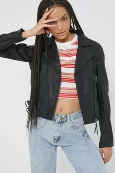 Мотоциклетная куртка Superdry, черный