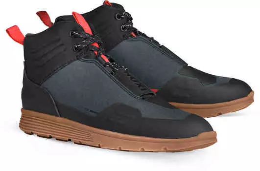 Мотоциклетная обувь Хоппер Ixon, черный/зеленый/красный