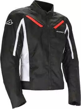 Мотоциклетная текстильная куртка X-Mat Acerbis, черный красный