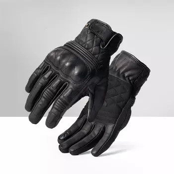 Мотоциклетные перчатки Kuang-Chi V9 с сенсорным экраном, осенние и зимние, ветрозащитные и теплые мотоциклетные унисекс, снаряжение для верховой езды, велосипедные перчатки V9, коричневые, размер M