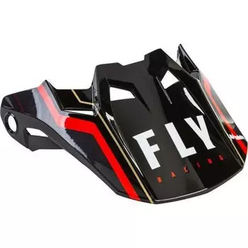 Мотоциклетный шлем Fly Racing Visor Formula Axon, черный
