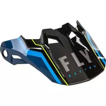 Мотоциклетный шлем Fly Racing Visor Formula Axon, черный